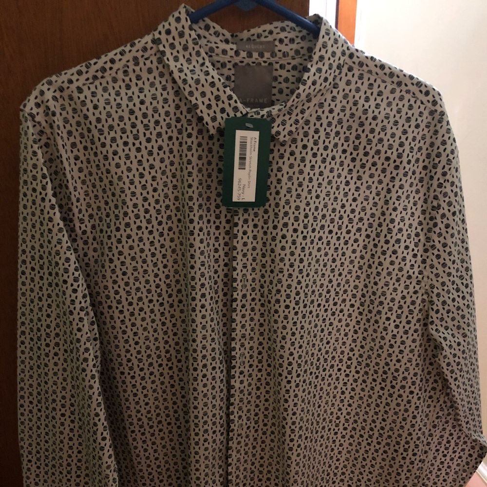 A-Frame Stockholm Stretch Poplin Shirt